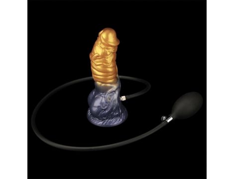 7.5'' Dual Density Silicone Inflatable Dildo - 8