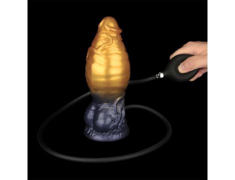 7.5'' Dual Density Silicone Inflatable Dildo - 19