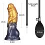 7.5'' Dual Density Silicone Inflatable Dildo - 2