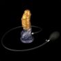 7.5'' Dual Density Silicone Inflatable Dildo - 9