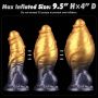 7.5'' Dual Density Silicone Inflatable Dildo - 18