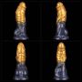 7.5'' Dual Density Silicone Inflatable Dildo - 17