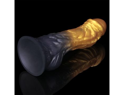 8'' Dual Density Silicone Inflatable Dildo - 10