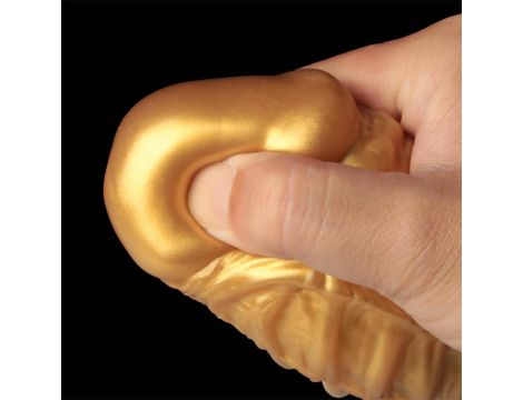 8'' Dual Density Silicone Inflatable Dildo - 12