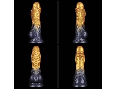 8'' Dual Density Silicone Inflatable Dildo - 16