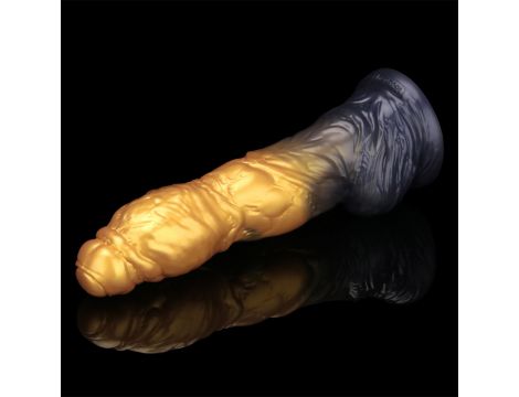 10'' Dual Density Silicone Inflatable Dildo - 10