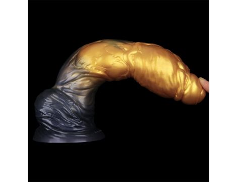 10'' Dual Density Silicone Inflatable Dildo - 11