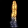 10'' Dual Density Silicone Inflatable Dildo - 6