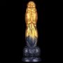 10'' Dual Density Silicone Inflatable Dildo - 2