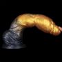 10'' Dual Density Silicone Inflatable Dildo - 12