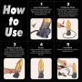 10'' Dual Density Silicone Inflatable Dildo - 15