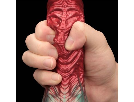 8'' Dual Density Silicone Inflatable Dildo - 12
