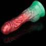 8'' Dual Density Silicone Inflatable Dildo - 7