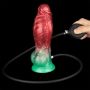 8'' Dual Density Silicone Inflatable Dildo - 18