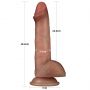 7.5'' Sliding Skin Pro Dual Layer Silicone Dong - 2