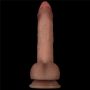 7.5'' Sliding Skin Pro Dual Layer Silicone Dong - 3