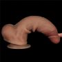 8.5'' Sliding Skin Pro Dual Layer Silicone Dong - 14