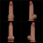 8.5'' Sliding Skin Pro Dual Layer Silicone Dong - 15
