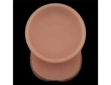 8.5'' Sliding Skin Pro Dual Layer Silicone Dong - 5