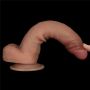 8.5'' Sliding Skin Pro Dual Layer Silicone Dong - 10