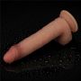 8.5'' Sliding Skin Pro Dual Layer Silicone Dong - 16