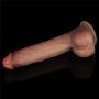 9'' Sliding Skin Pro Dual Layer Silicone Dong - 7
