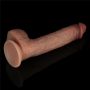 9'' Sliding Skin Pro Dual Layer Silicone Dong - 8