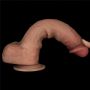 9'' Sliding Skin Pro Dual Layer Silicone Dong - 9