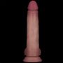 8.5'' Sliding Skin Pro II Dual Layer Silicone Dong - 3