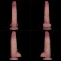 8.5'' Sliding Skin Pro II Dual Layer Silicone Dong - 15
