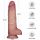 8.5'' Sliding Skin Pro II Dual Layer Silicone Dong