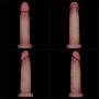 9'' Sliding Skin Pro II Dual Layer Silicone Dong - 14