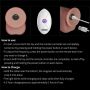 8" Vibrating Sliding Skin Pro II Dual Layer Silicone Dong - 7