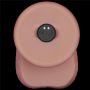 8" Vibrating Sliding Skin Pro II Dual Layer Silicone Dong - 9