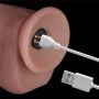 8" Vibrating Sliding Skin Pro II Dual Layer Silicone Dong - 19
