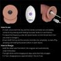 8.5" Vibrating Sliding Skin Pro II Dual Layer Silicone Dong - 17