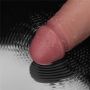 8.5" Vibrating Sliding Skin Pro II Dual Layer Silicone Dong - 21