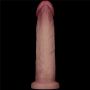 9" Vibrating Sliding Skin Pro II Dual Layer Silicone Dong - 10