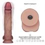 10" Vibrating Sliding Skin Pro II Dual Layer Silicone Dong - 4