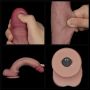 10" Vibrating Sliding Skin Pro II Dual Layer Silicone Dong - 23