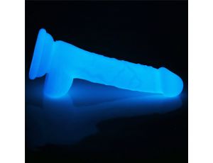 Dildo Lovetoy Lumino Play świecące niebieskie