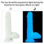 Dildo Lovetoy Lumino Play silikonowe świecące 20 cm - 4