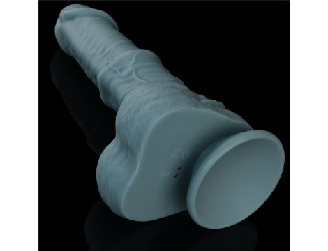 11'' Rechargeable Thrusting and Vibrating Silicone Dildo with Remote - 6