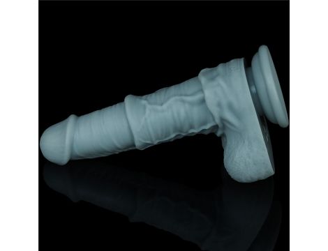 11'' Rechargeable Thrusting and Vibrating Silicone Dildo with Remote - 17
