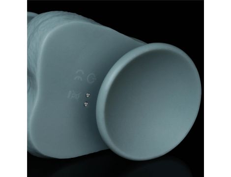 11'' Rechargeable Thrusting and Vibrating Silicone Dildo with Remote - 12