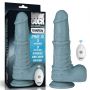11'' Rechargeable Thrusting and Vibrating Silicone Dildo with Remote - 3