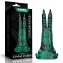 Dildo wibrujące podwójne pazury silikonowe Lovetoy 19 cm - 4