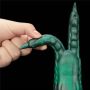 Dildo wibrujące podwójne pazury silikonowe Lovetoy 19 cm - 10