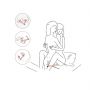 Rechargeable IJOY Strapless Strap on - 12