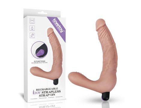 Rechargeable IJOY Strapless Strap on - 6
